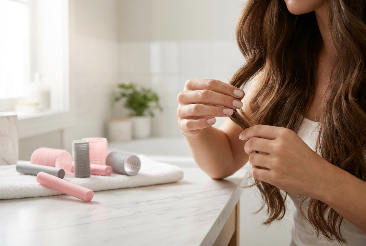 Hårruller til langt hår: Valg af diameter og teknikker for holdbare bølger