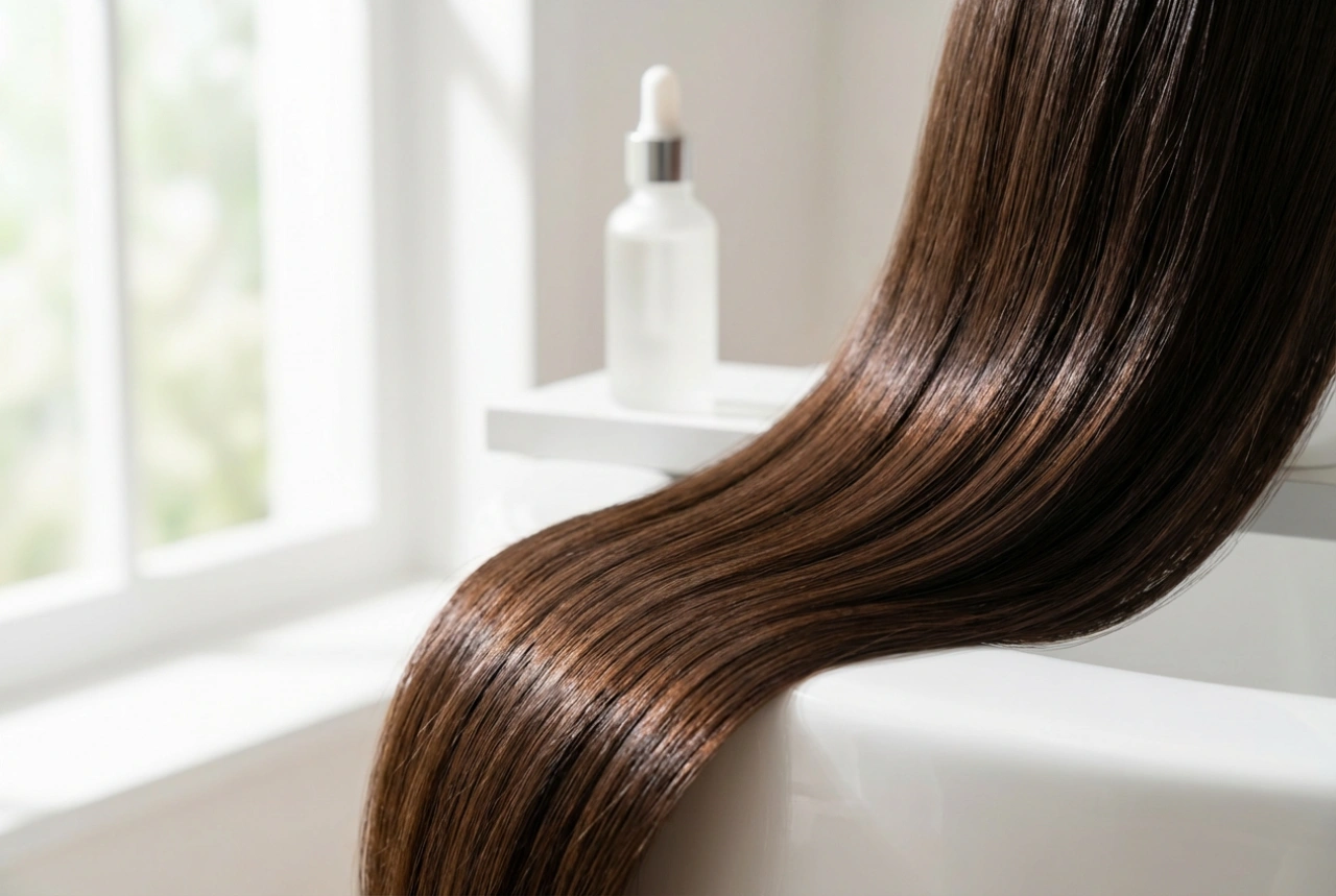 Kashmir-keratin: Sådan udglatter du dit hår sikkert derhjemme