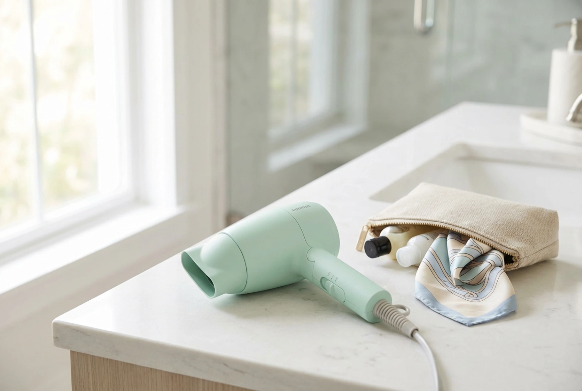 Lille ionisk hårtørrer: rejsetips og sikker tørring