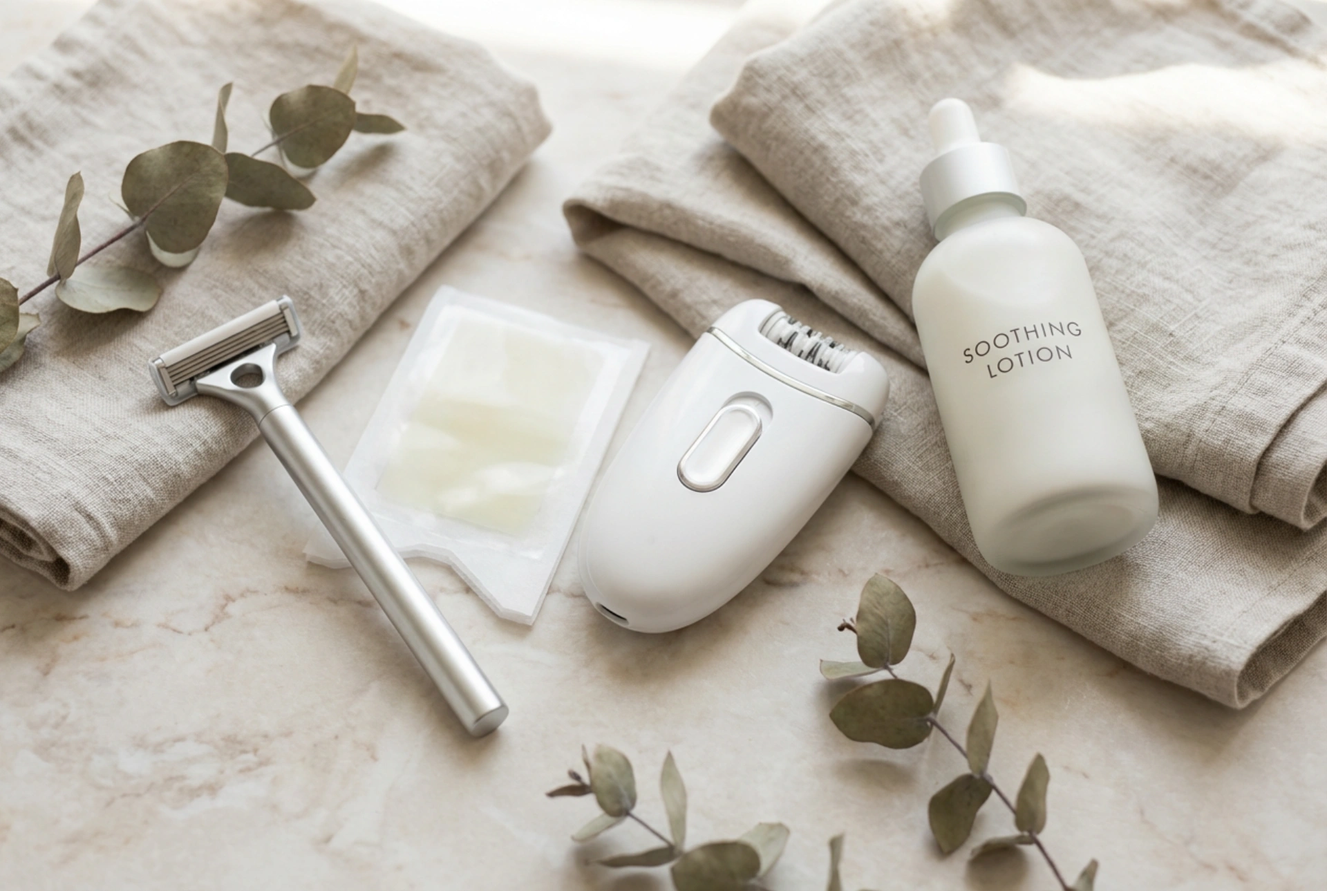 Hårfjerning på benene derhjemme: En guide til barbering, voks og epilator