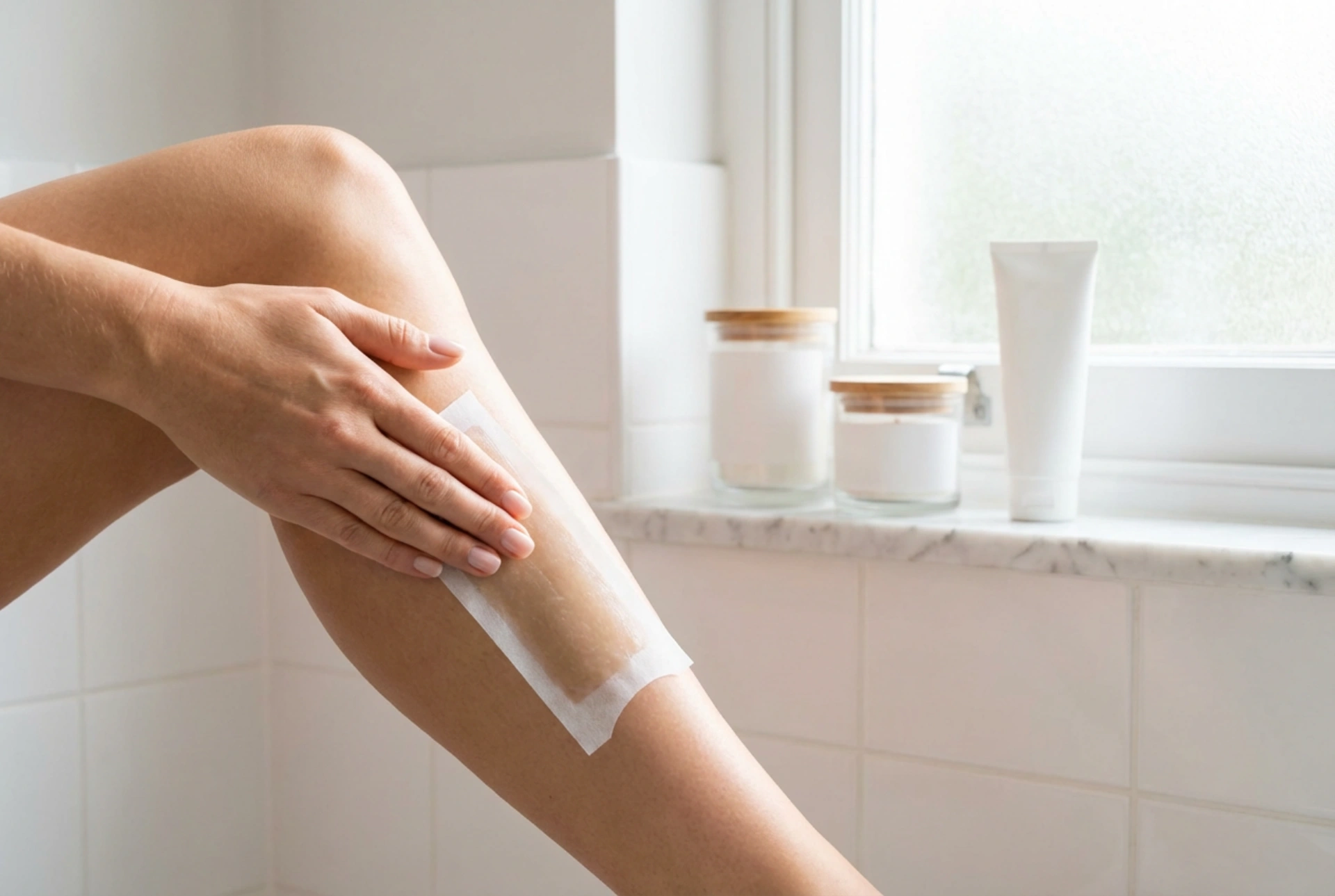 Voksstrips til hårfjerning: påføring, tryk, aftrækning og pleje