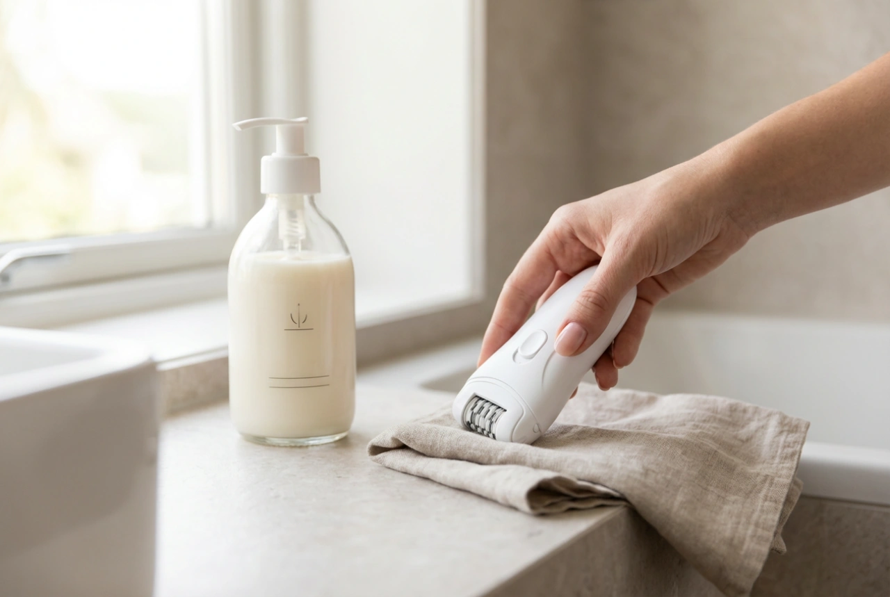 Elektrisk epilering derhjemme: brug af epilator, teknik og pleje