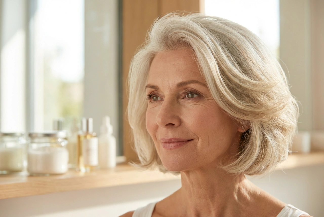 Bob-frisure til 60-årige: Sådan styler og plejer du den