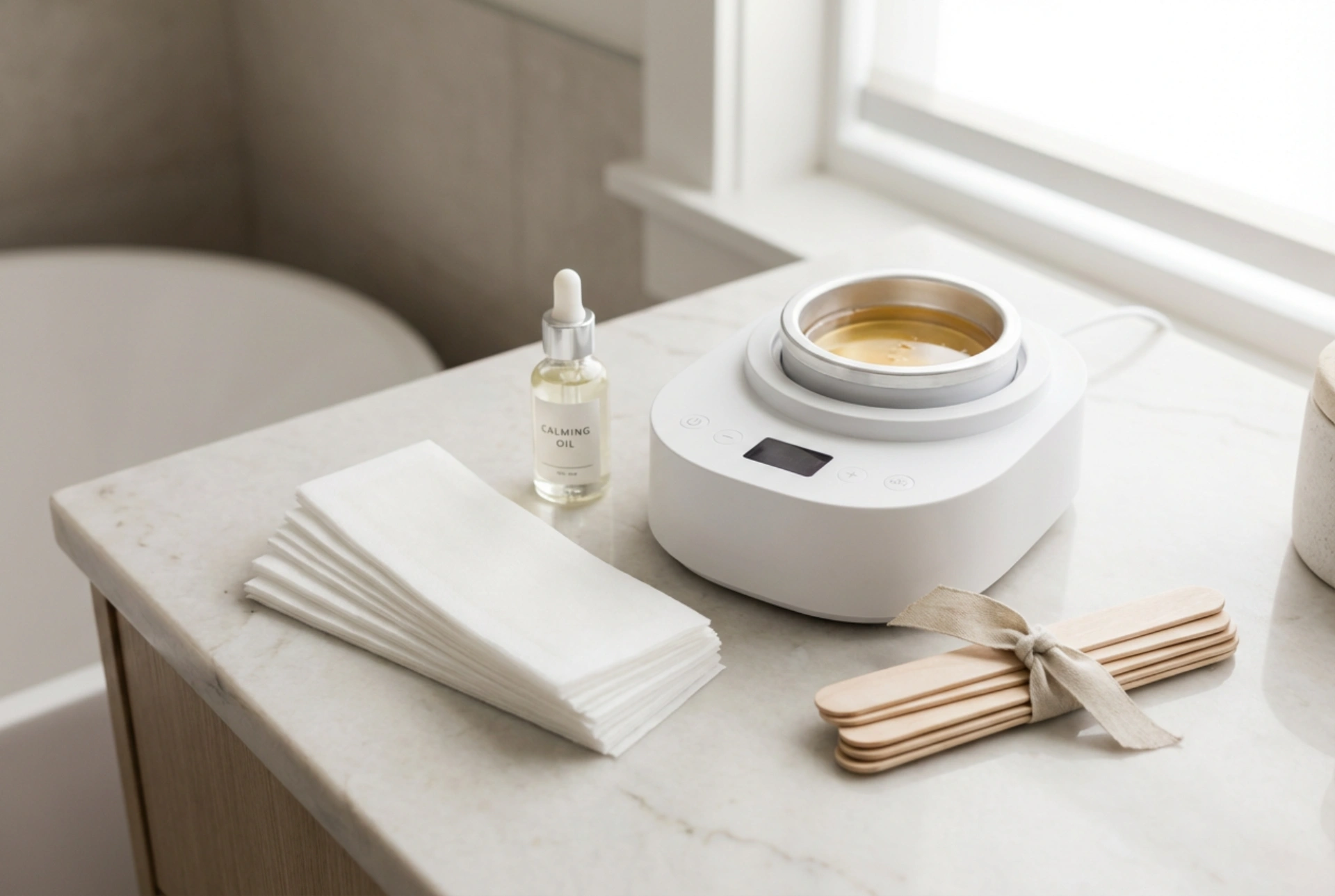 Professionel voksbehandling derhjemme: teknik, temperatur og sikkerhed