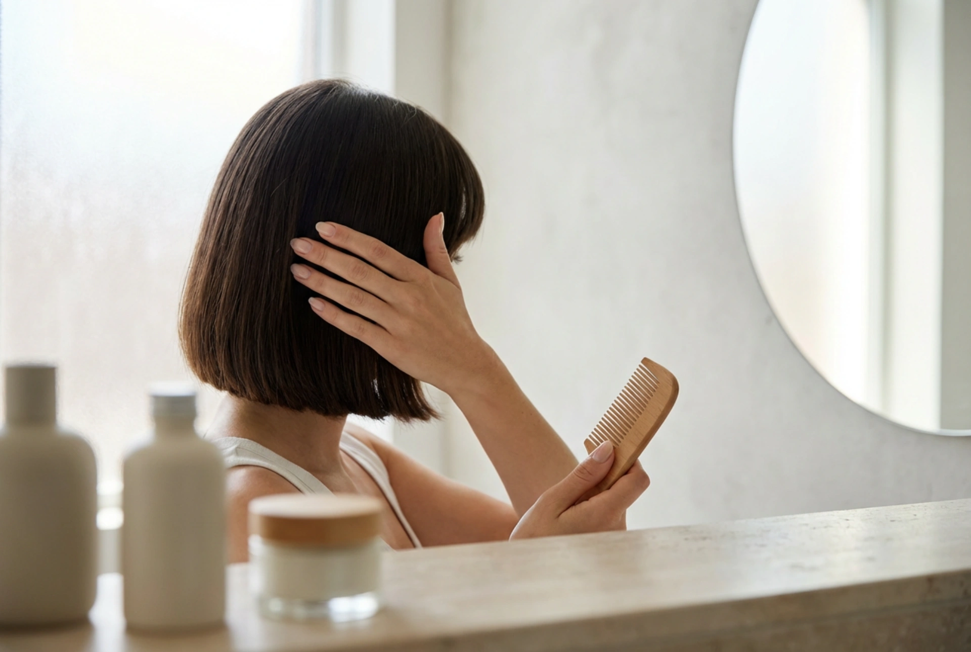 Kort bobfrisure med kort nakke: Sådan styler og former du den derhjemme