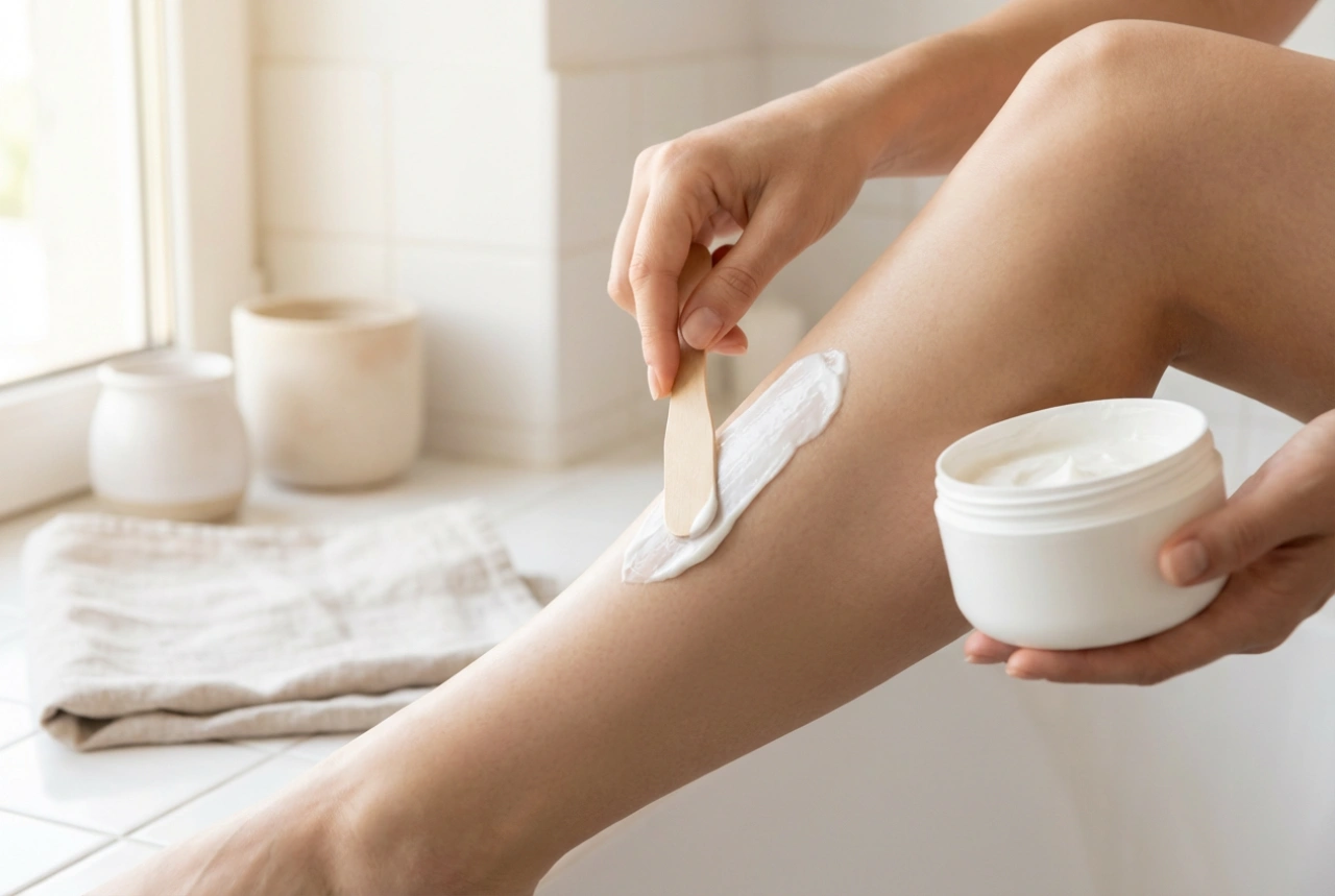 Hårfjerning med creme: valg af produkt, virketid og afvaskning
