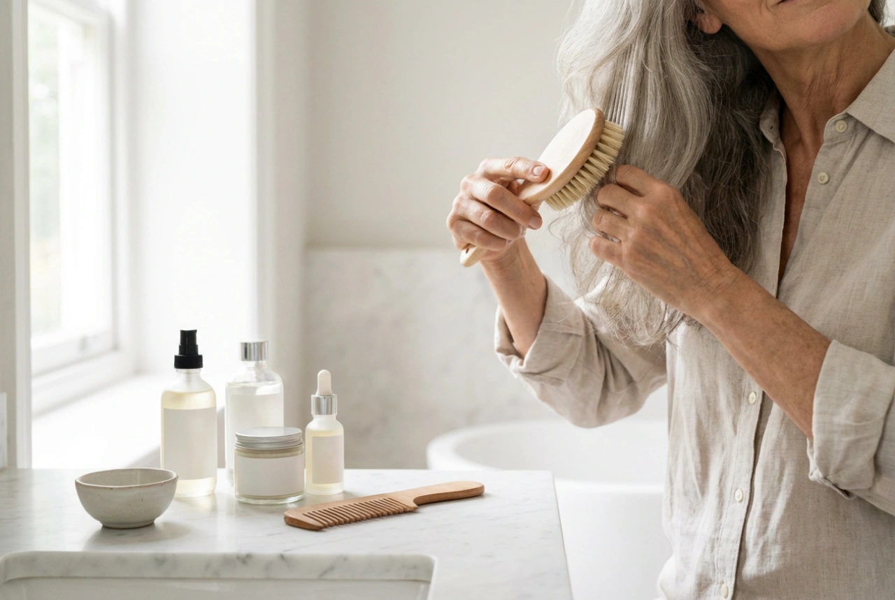 Frisurer til kvinder over 60: Simple stylingtips trin for trin