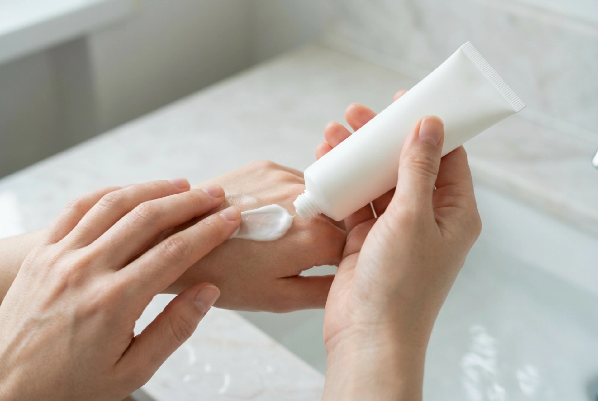 Creme til meget tørre hænder: intensiv pleje trin for trin