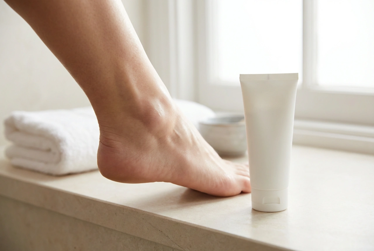 Fodcreme med 30% urea: pleje til fortykket hud på hælene