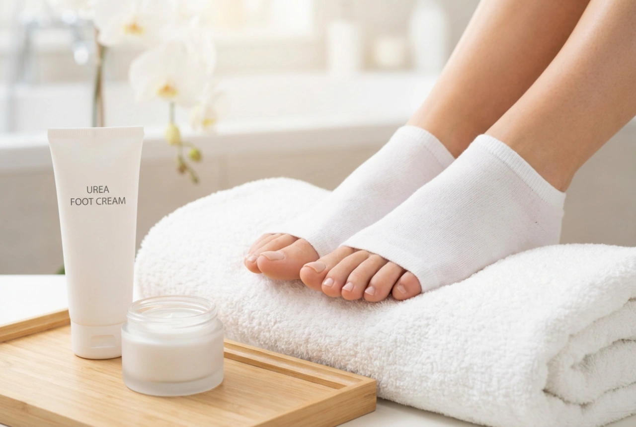 Fodmasker: typer, anvendelse og kombination med urinstofcreme