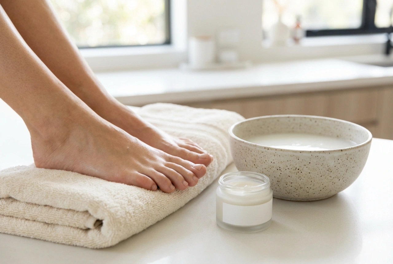Tør hud på fødderne: Plejeplan, eksfoliering og beskyttelse af hælene