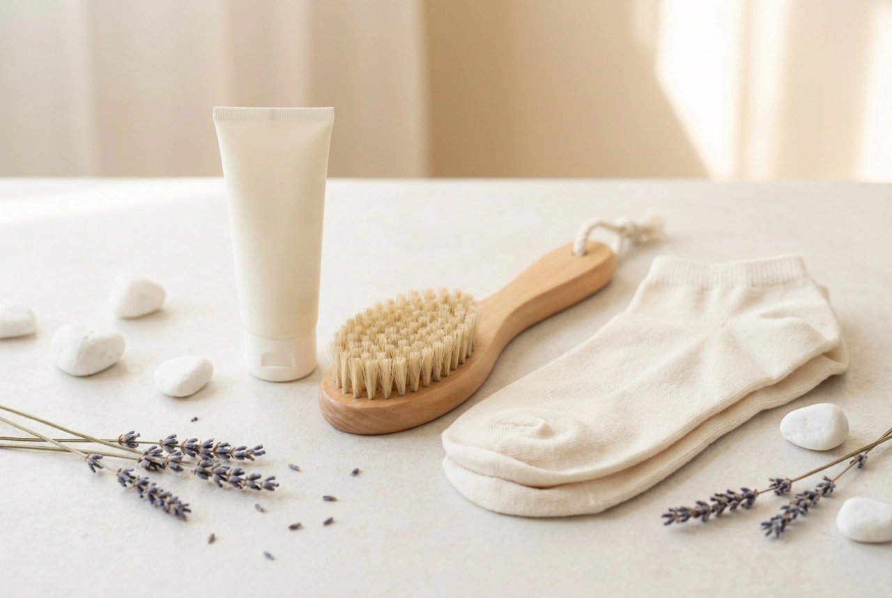 Hvad virker bedst mod sprukne hæle: peeling, creme og sokker