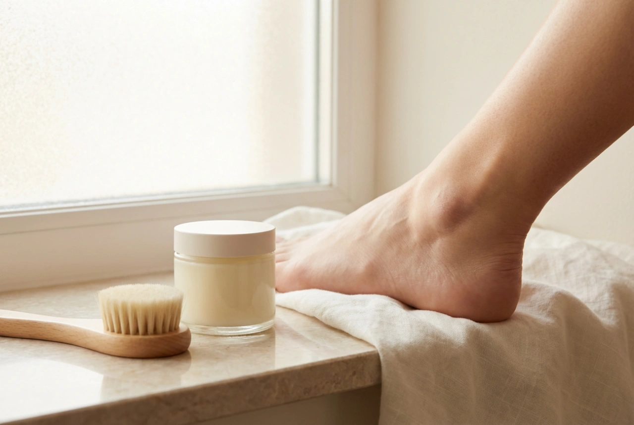 Sprukne Hæle: Blødgøring, Eksfoliering og Beskyttelse