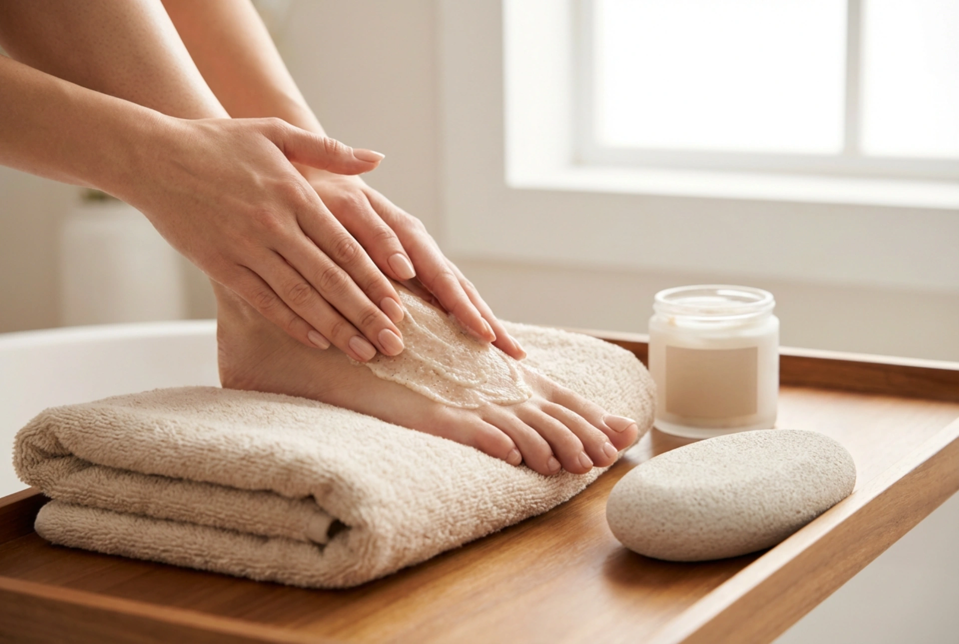 Fodpeeling derhjemme: typer, hyppighed og massageteknik