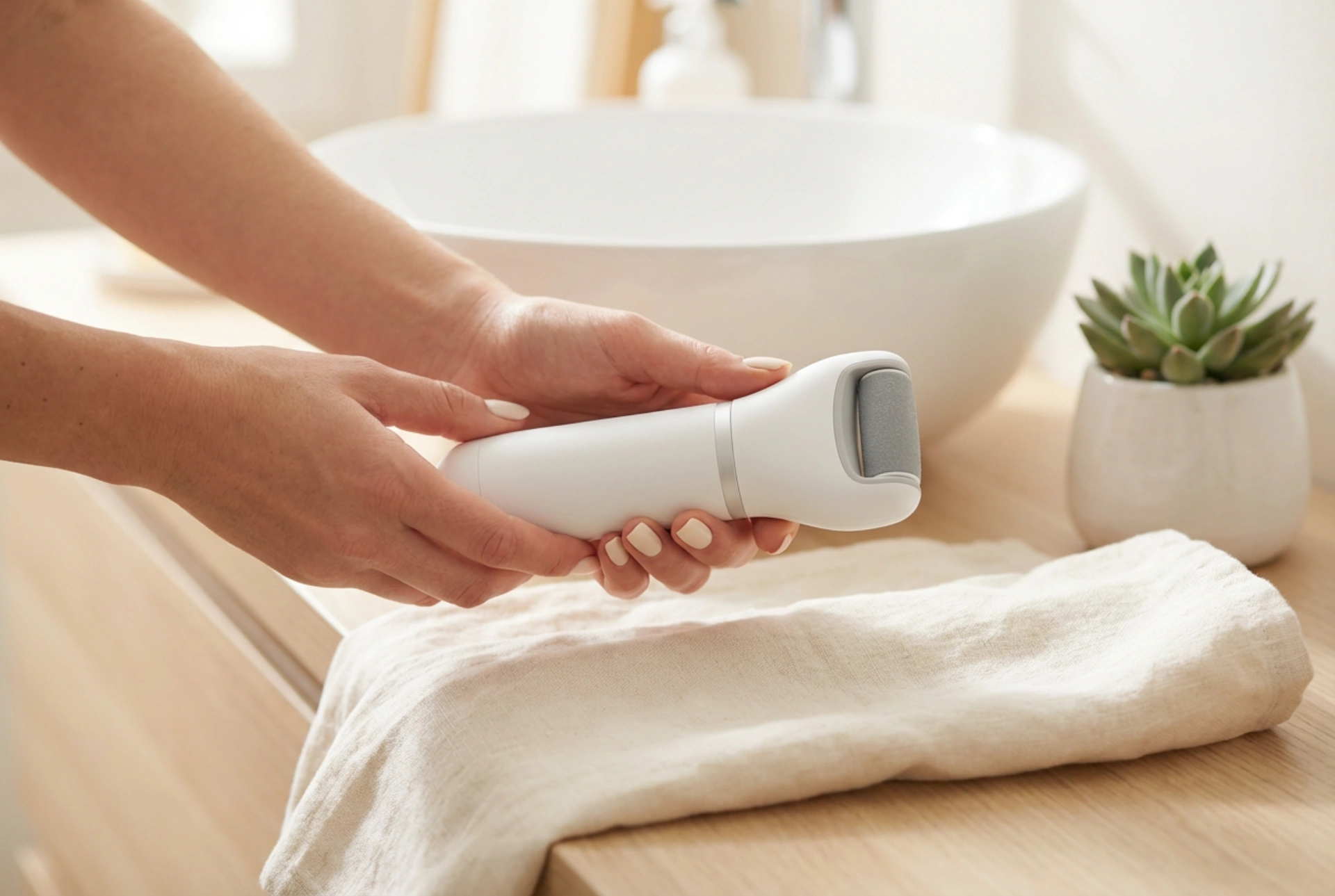 Elektrisk fodfil: Sådan vælger du rullen og bruger den sikkert