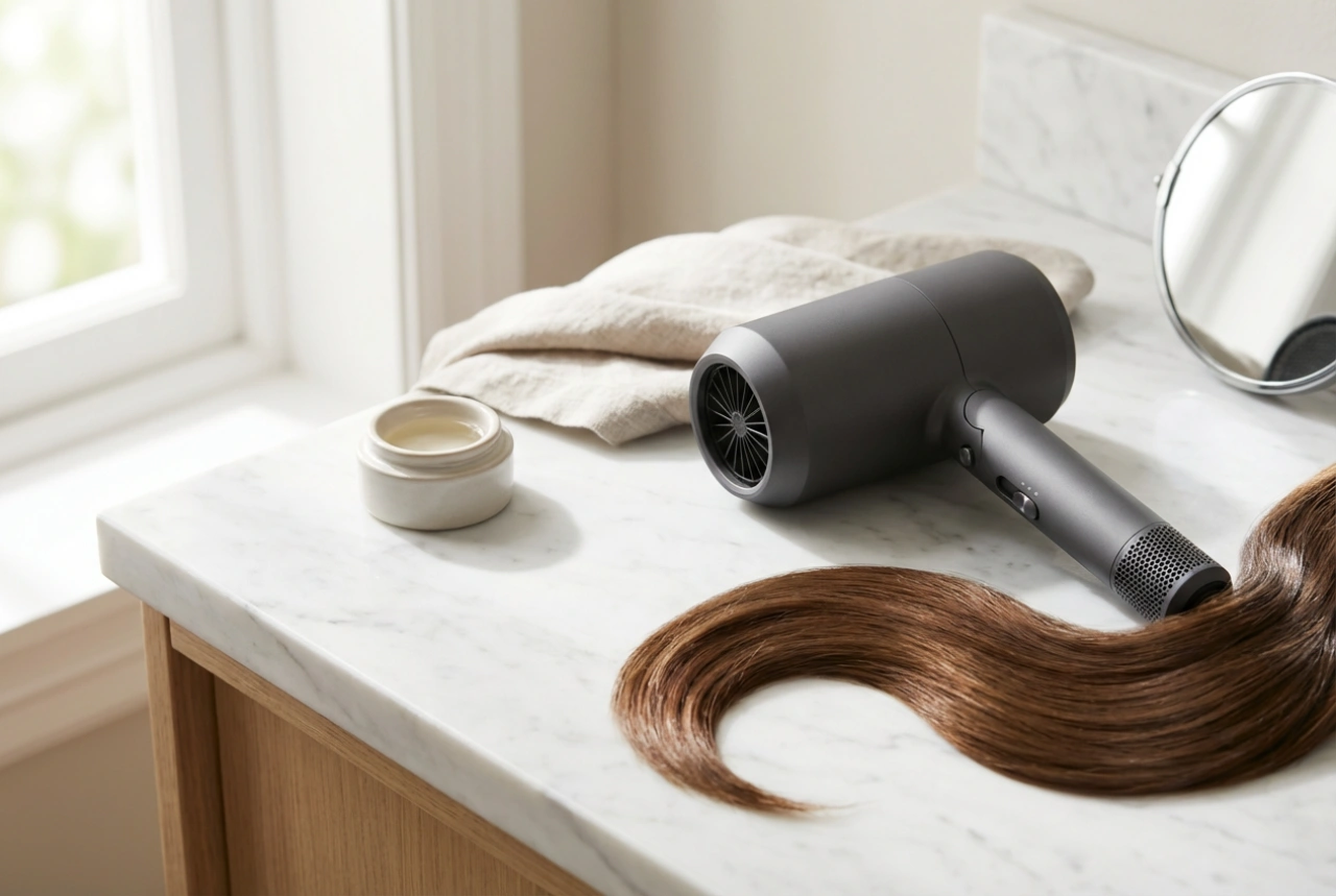 Hårtørrer med ionisering: glat finish og hvornår man skal tænde for ionisatoren