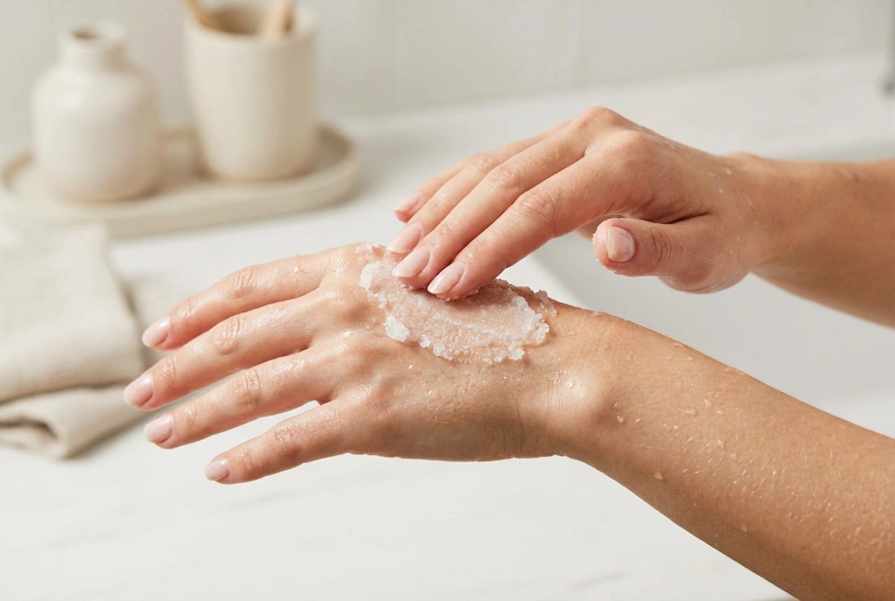 Sukkerscrub: en simpel metode til glat hud og bedre absorption