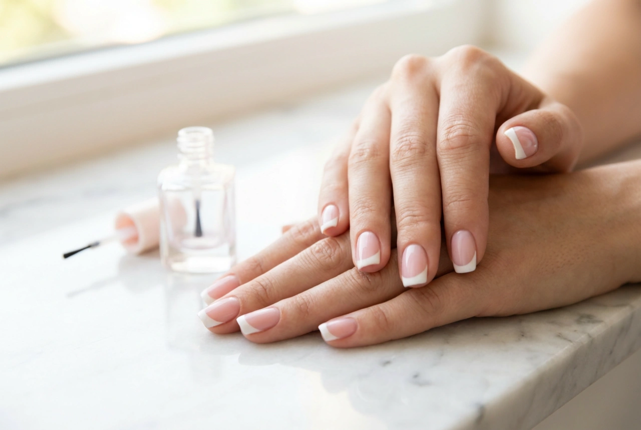 Guide til fransk manicure: Forberedelse og lakering trin for trin