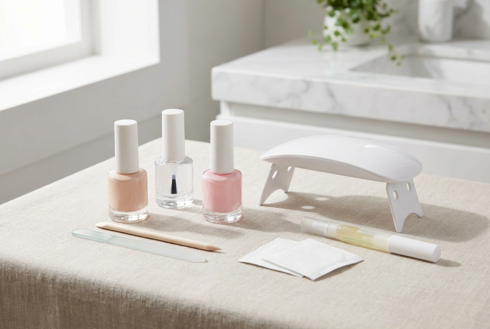 Hybridmanicure-startsæt: Hvad skal du bruge for at starte, og hvordan laver du din første styling?