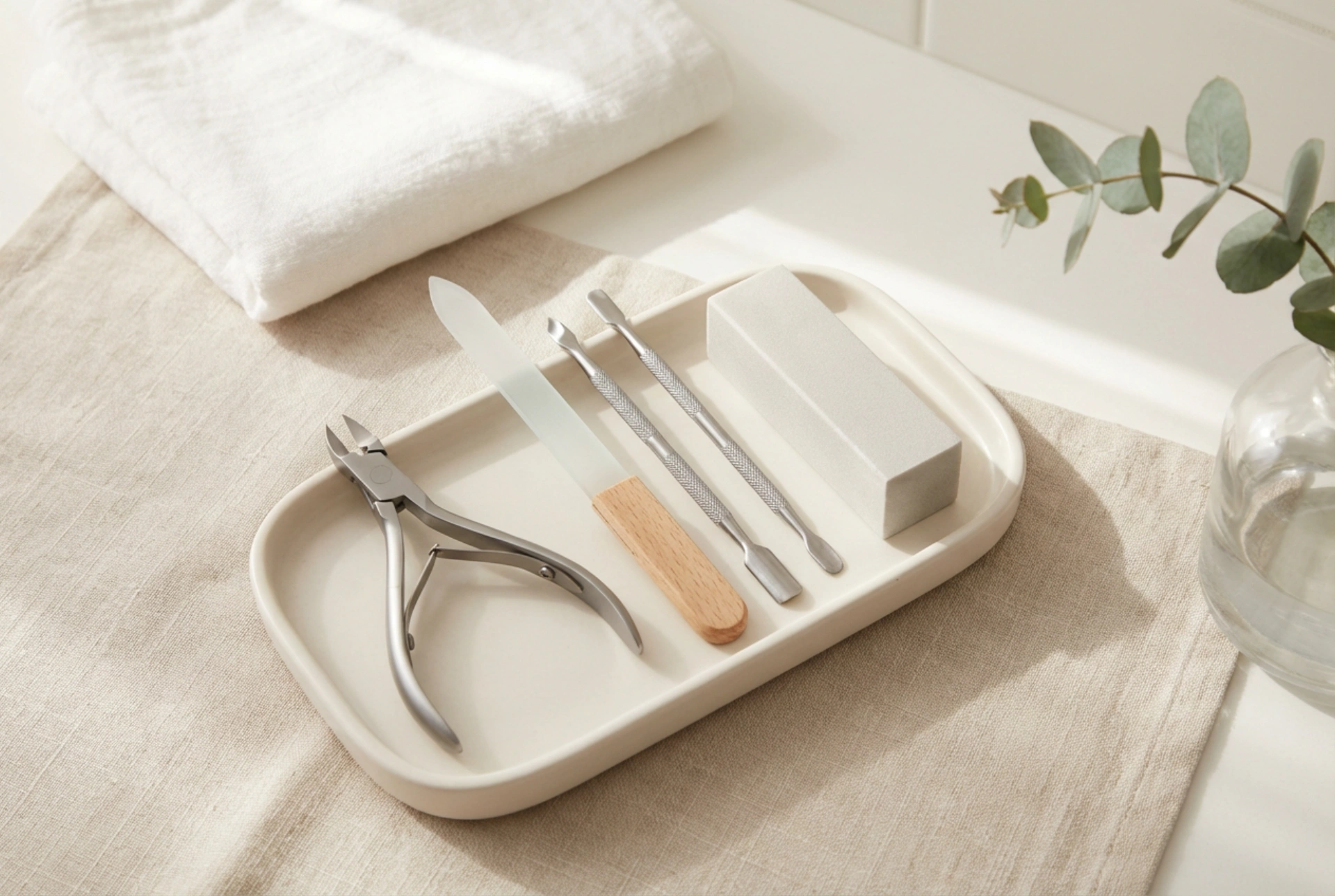 Neglesæt: hvad det skal indeholde, og hvordan man organiserer det