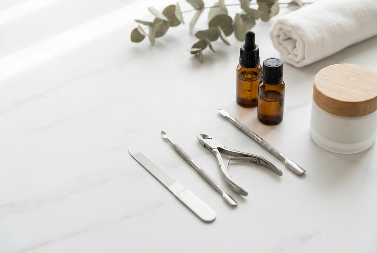 Professionelt manicure- og pedicuresæt: Hvad indeholder det, og hvordan sikres hygiejnen?