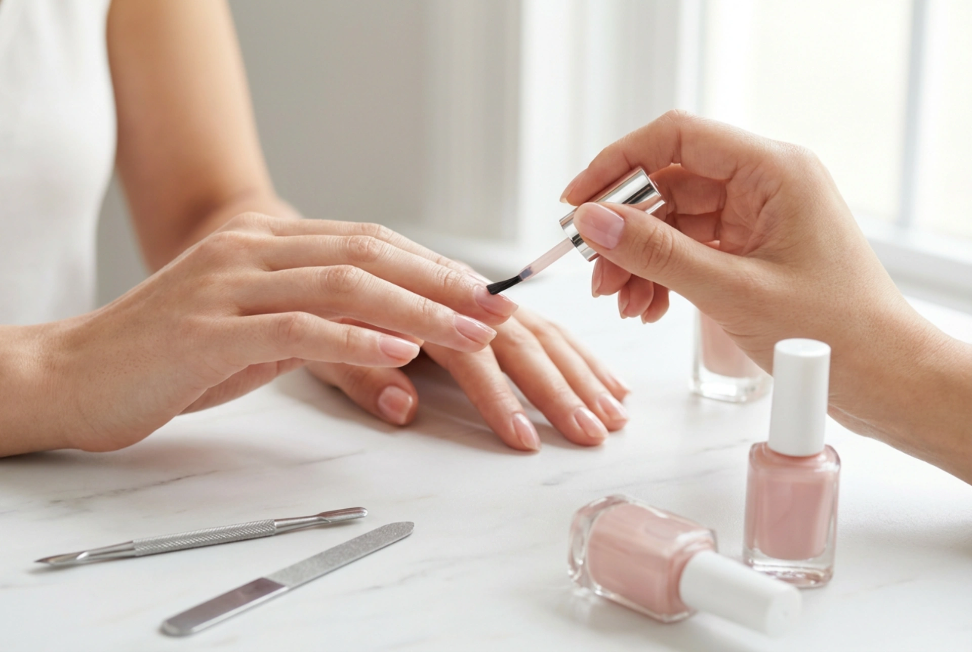 Hybridneglelak: Hvordan du vælger den rigtige formel og udfører en manicure fra bunden