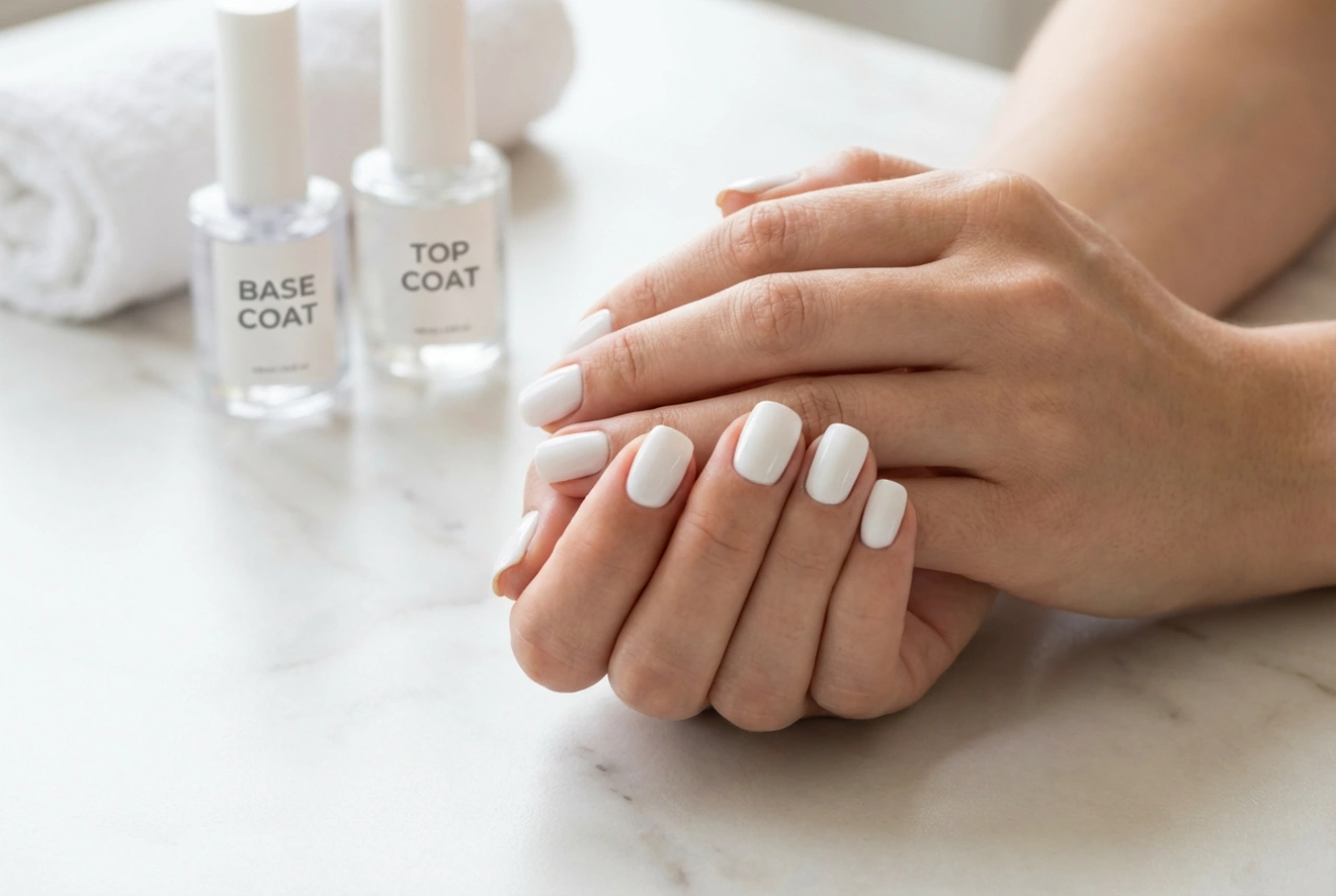 Hvide gelnegle uden striber: En guide til den perfekte manicure