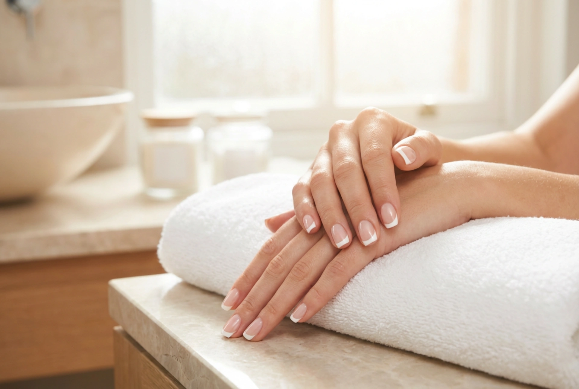 Fransk hybridmanicure: opbygning af kurve, smilelinje, holdbarhed