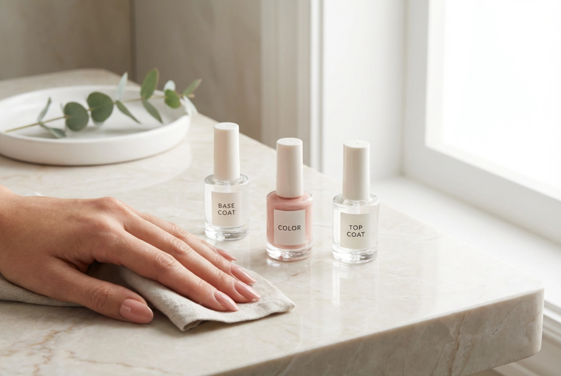 Hybridmanicure trin for trin: En komplet guide til hjemmebrug