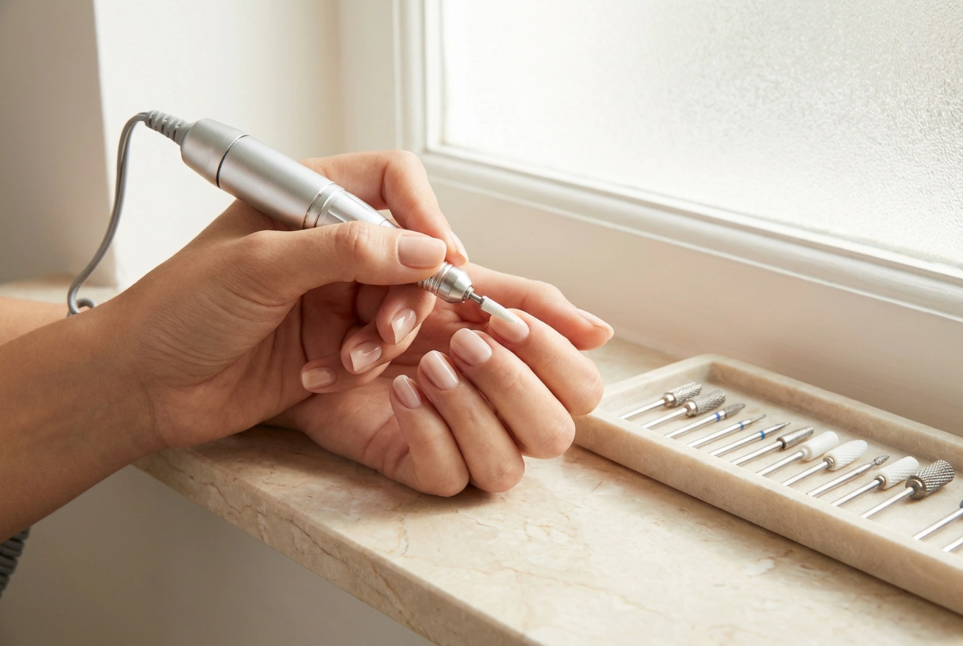 Professionel neglefræser: parametre, bits og teknik