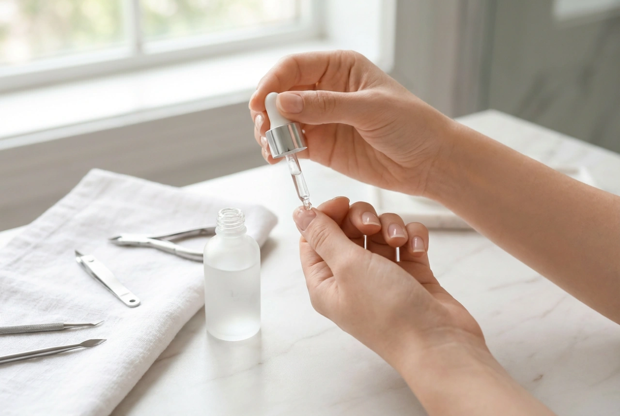 Neglebåndsfjerner: Hvordan den virker, og hvordan du bruger den i din hjemme-manicure