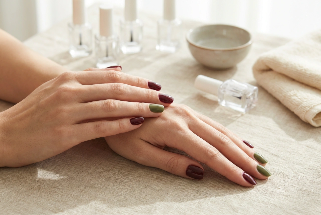 Hybridnegle til efteråret: farver, teknik og et holdbart resultat