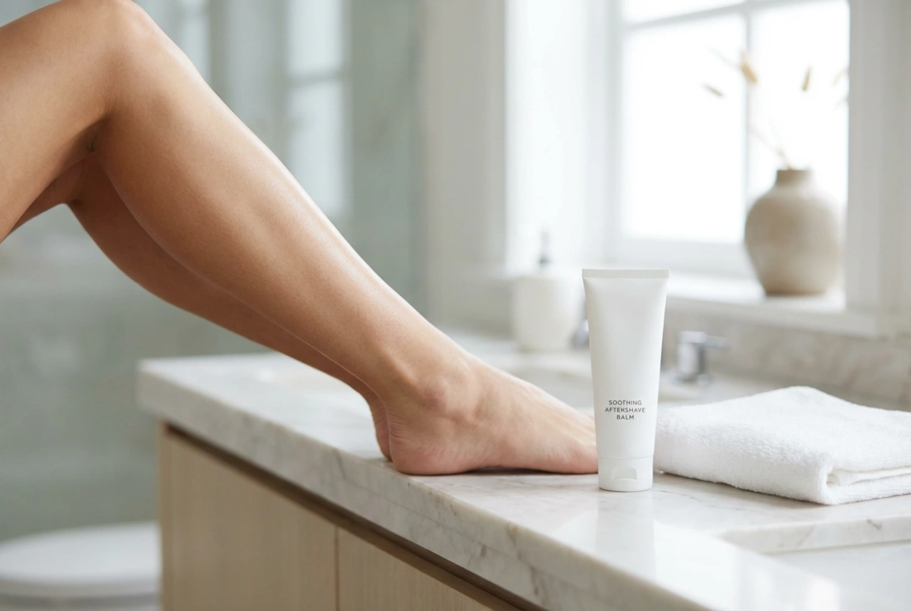 Aftershave-creme til kvinder: Lindring af irritation og fugt til kroppen