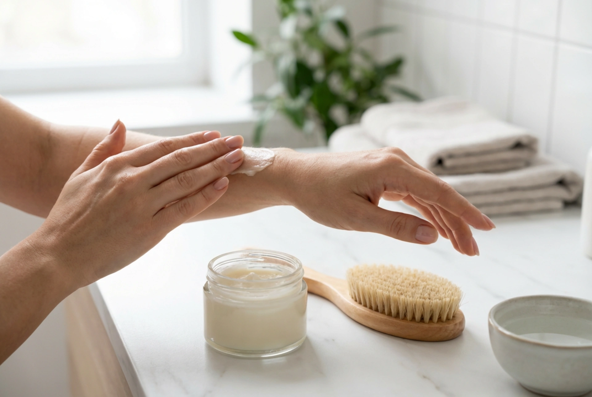 Opstrammende lotion: Massage, tørbørstning og de bedste påføringsteknikker