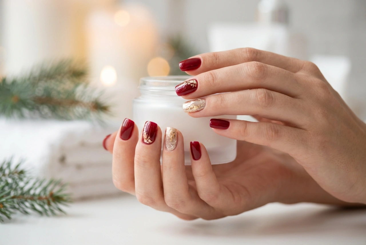 Røde og Gyldne Julenegle: Simple Teknikker og Dekorationer