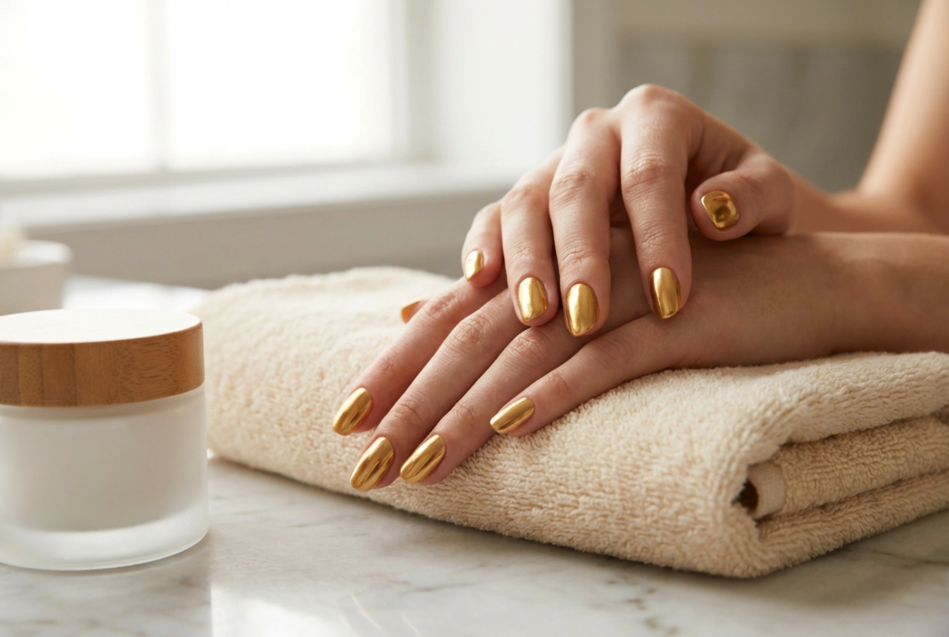 Festlige guldnegle: Sådan opnår du en jævn glans og holdbarhed