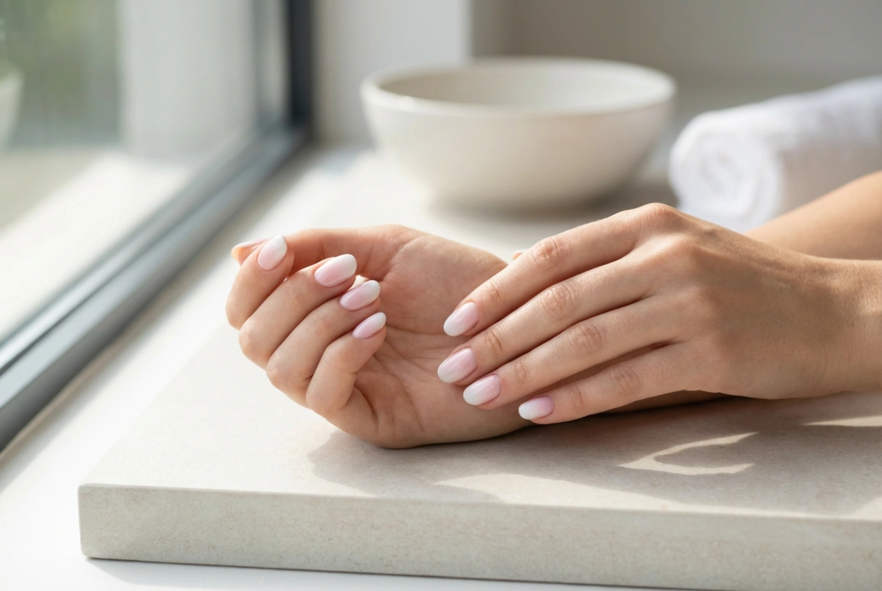 Guide til hvid-lyserøde ombre-negle: Sådan opnår du den perfekte overgang med svamp og topcoat