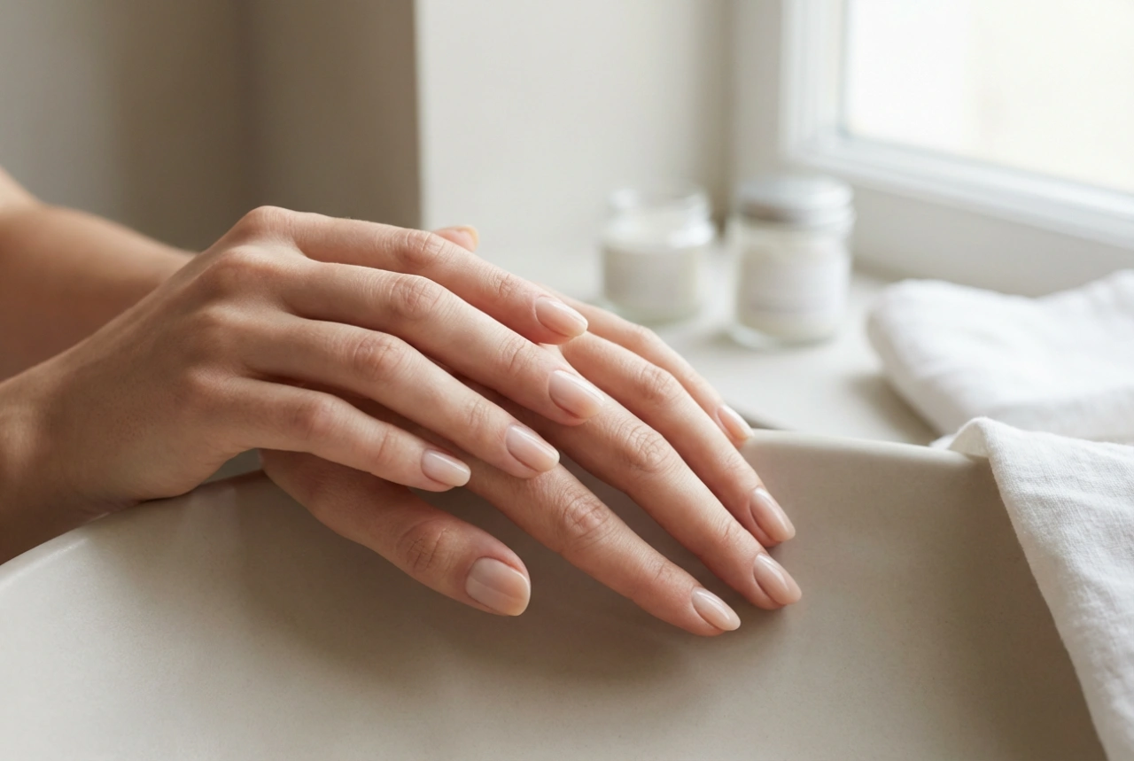 Subtile Naturlige Ombre-negle: Fra Nude til Mælkeagtig Beige