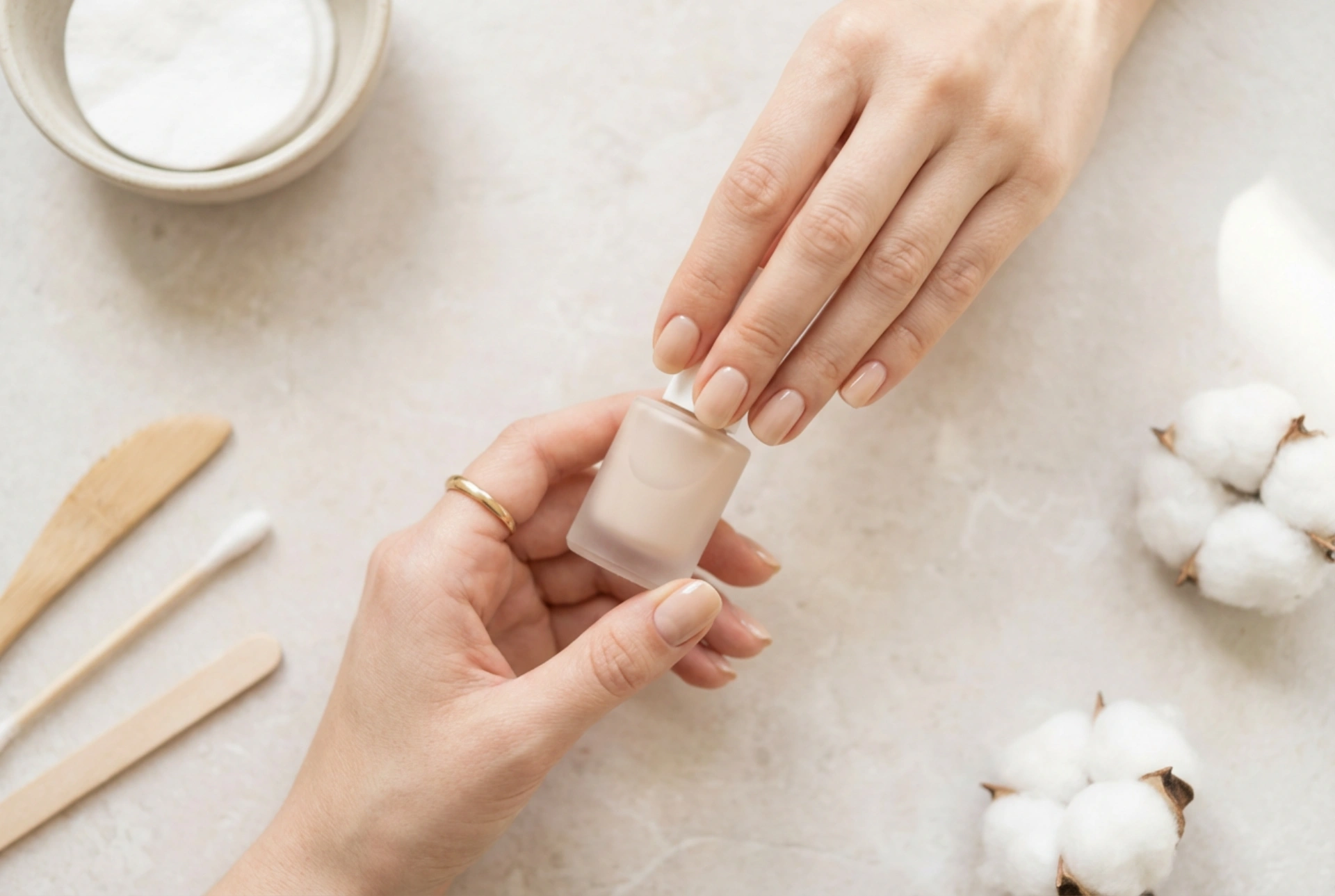 5-i-1 hybridlak i praksis: Hurtig manicure trin for trin