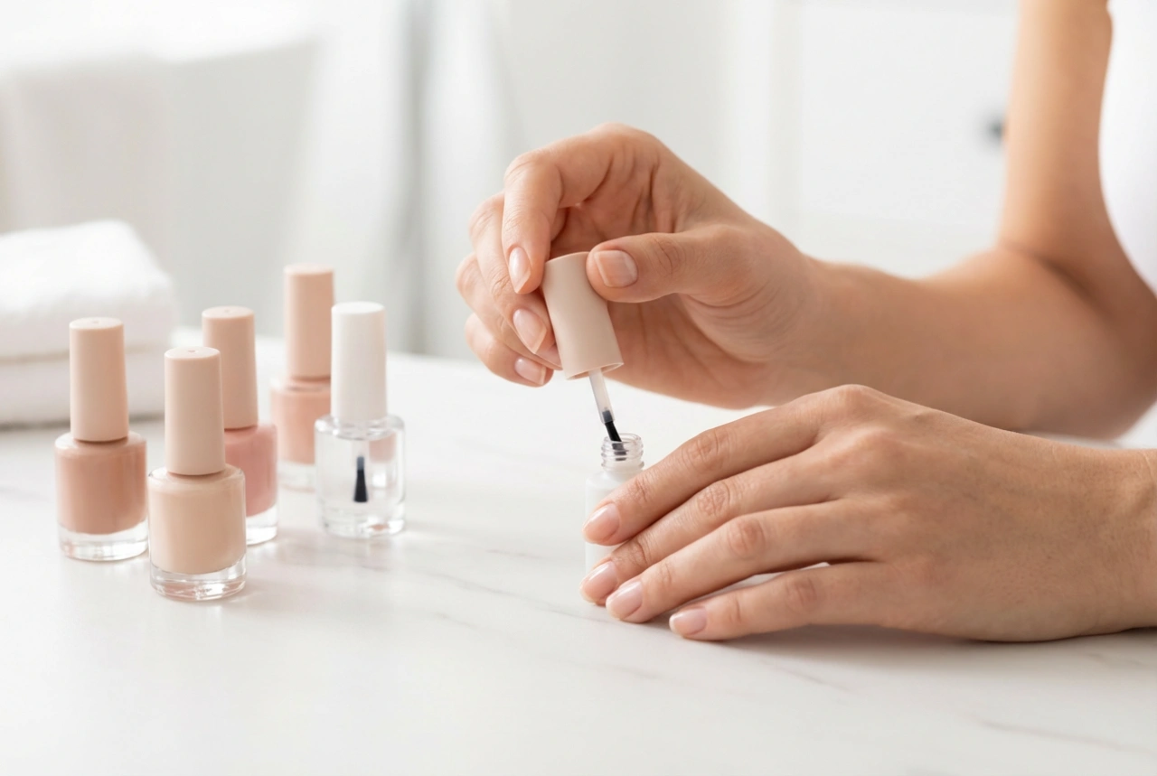 3-i-1 neglelak: Hvornår skal du vælge den, og hvordan laver du en hurtig manicure