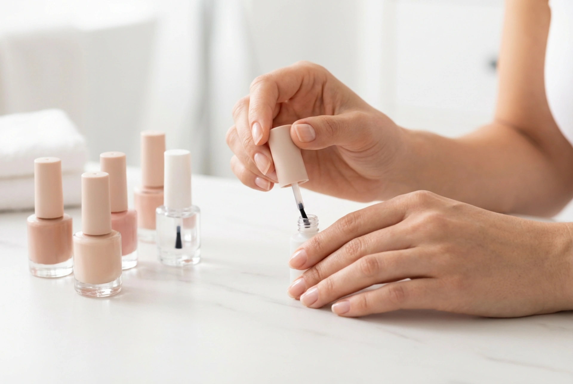 3-i-1 neglelak: Hvornår skal du vælge den, og hvordan laver du en hurtig manicure