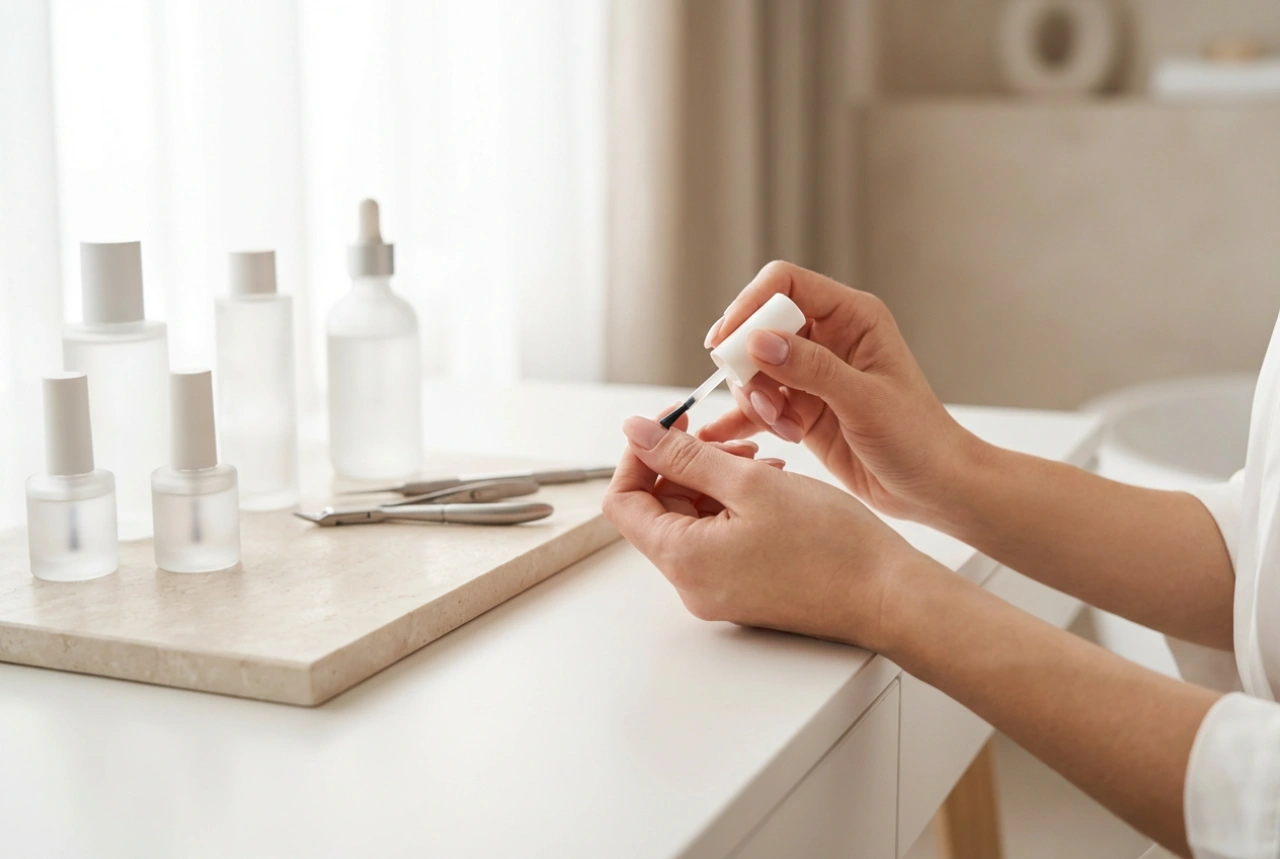 Basecoat til Polygel: Hvordan man vælger og påfører den trin for trin