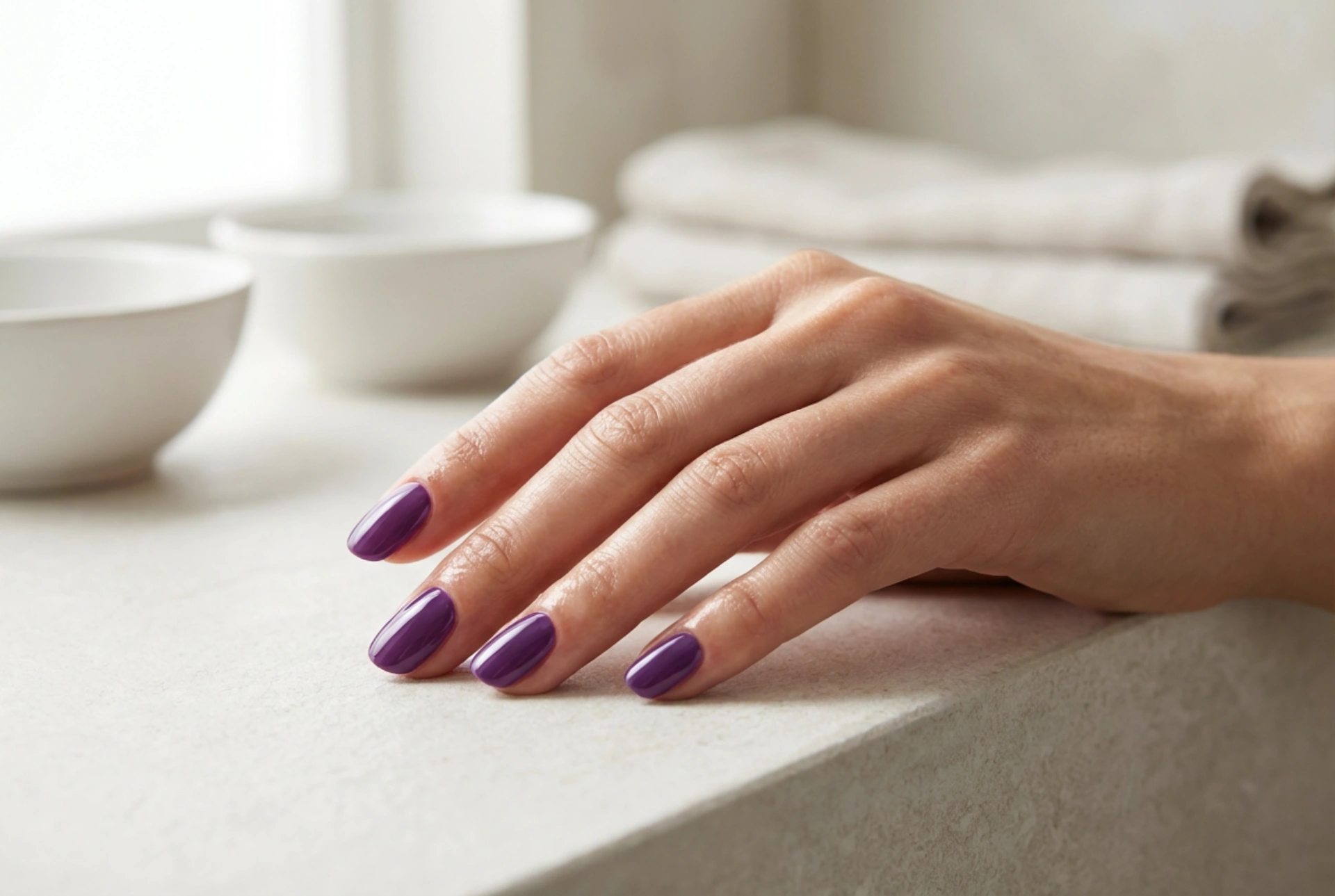 Lilla hybridlak: Sådan opnår du jævn dækning og glans