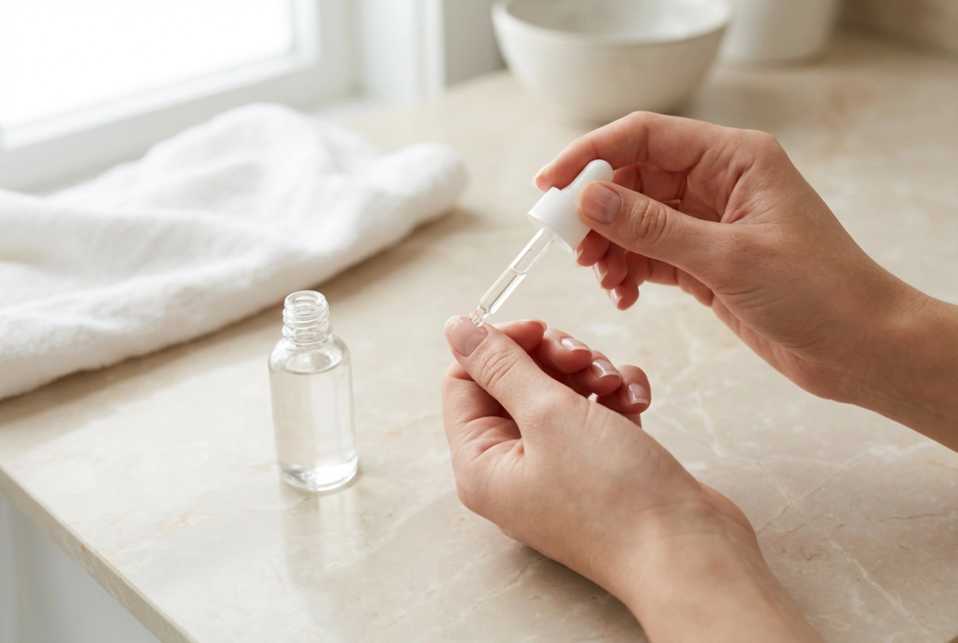 Neglebåndsolie: bløde neglebånd uden neglerødder, påføring og massage