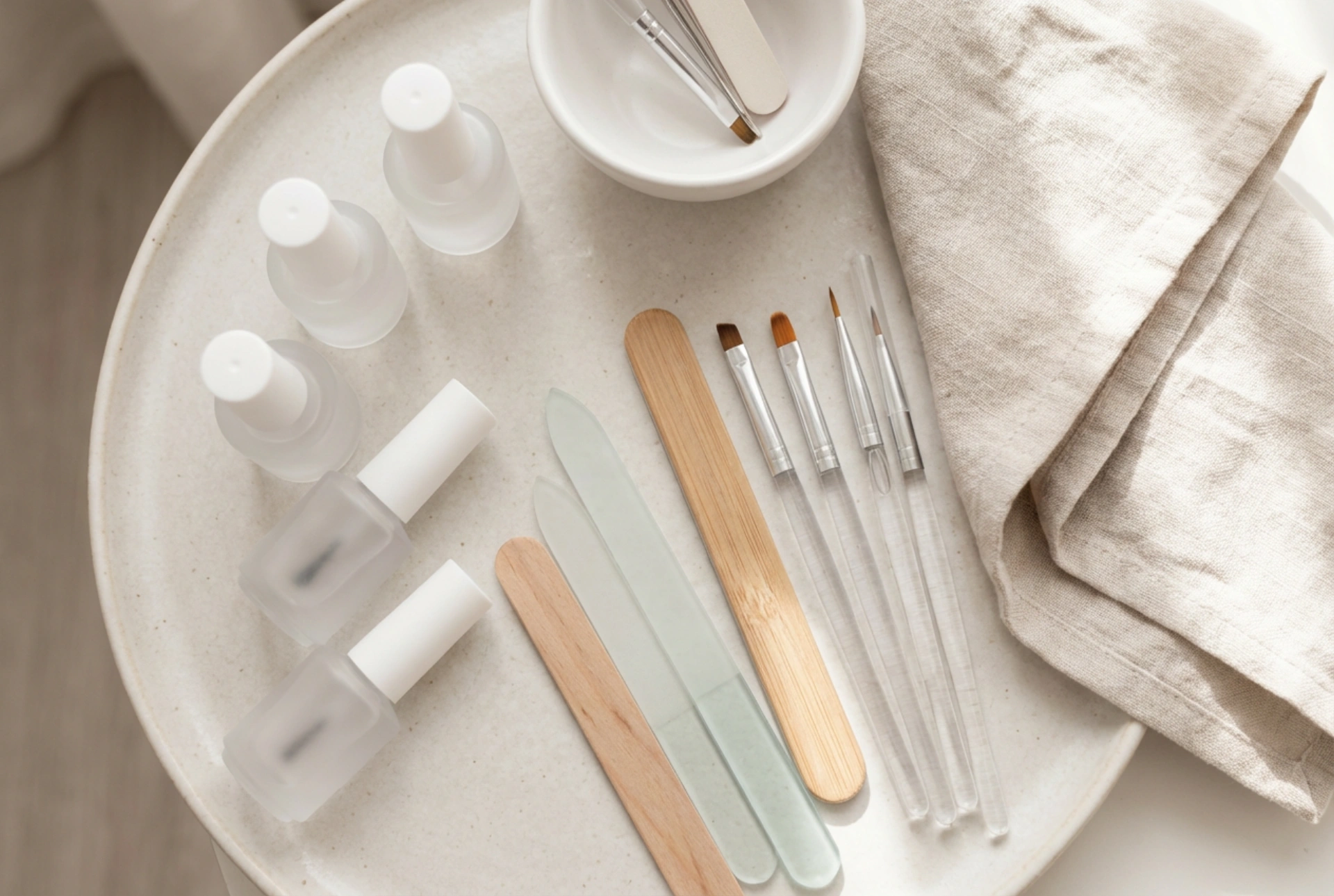 Negleforlængelsessæt: essentielle produkter og trin-for-trin guide