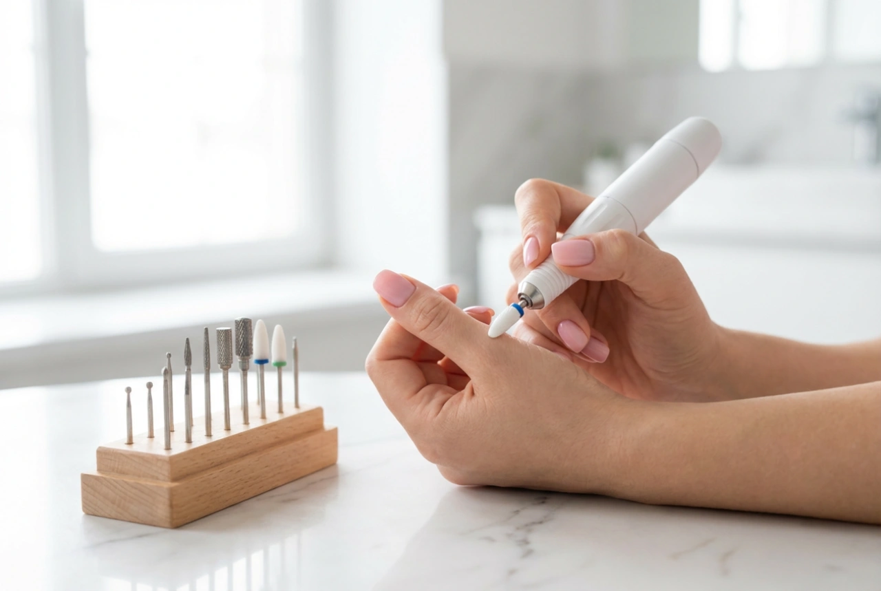 Neglefræser til gellak: Sådan fjerner du manicure sikkert, hastigheder og bits