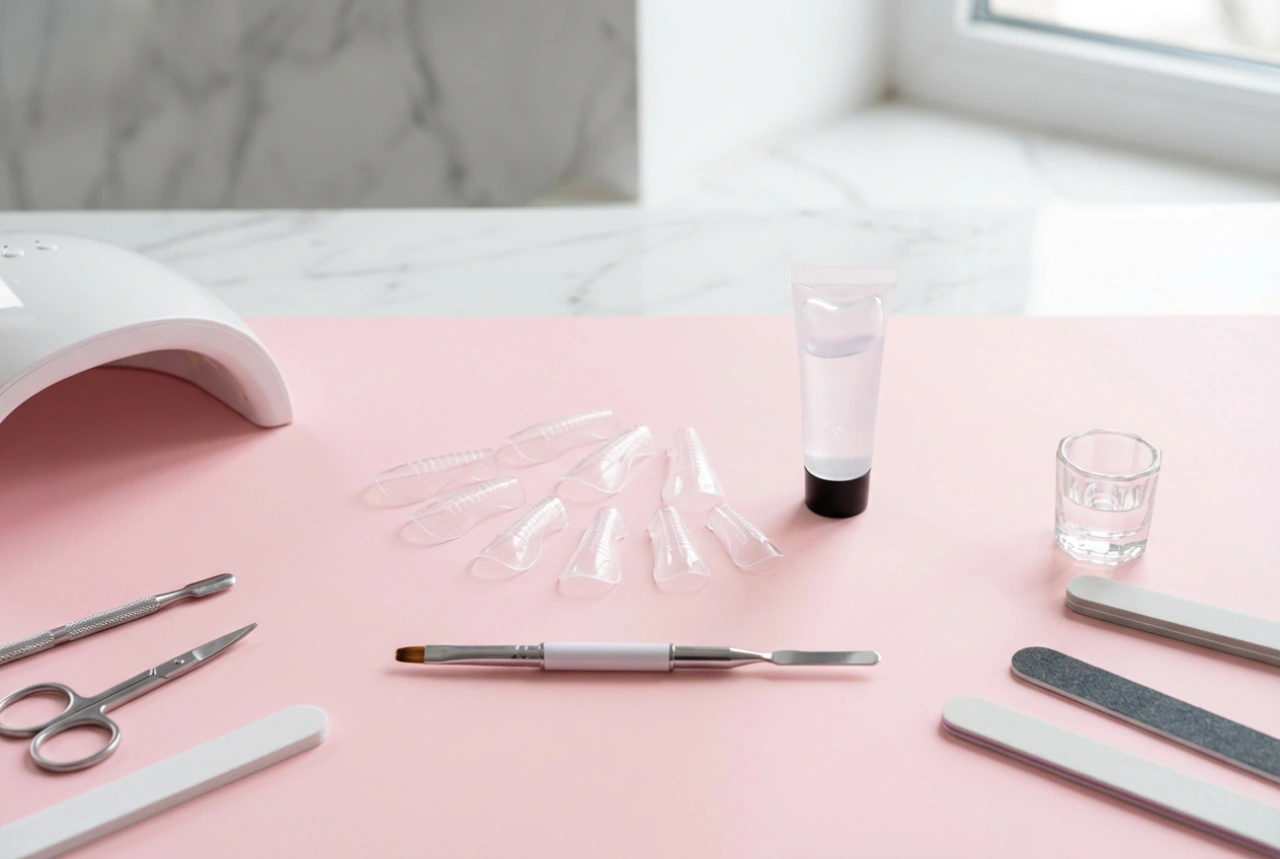 Dual Forms til negle: opbygning med gel eller polygel, fjernelse og almindelige fejl