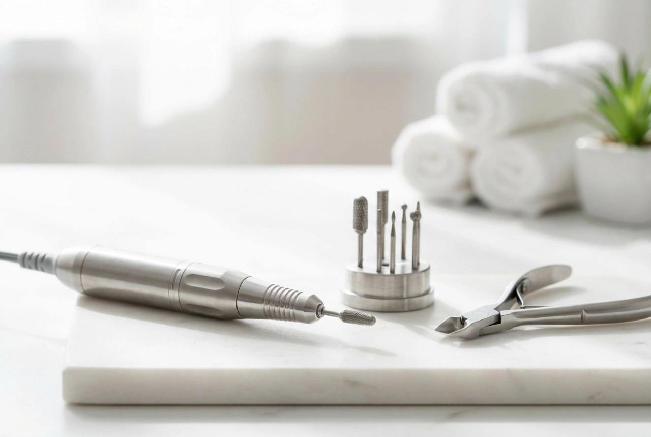 Pedicurefræser: Arbejdsergonomi, hastigheder og valg af bits