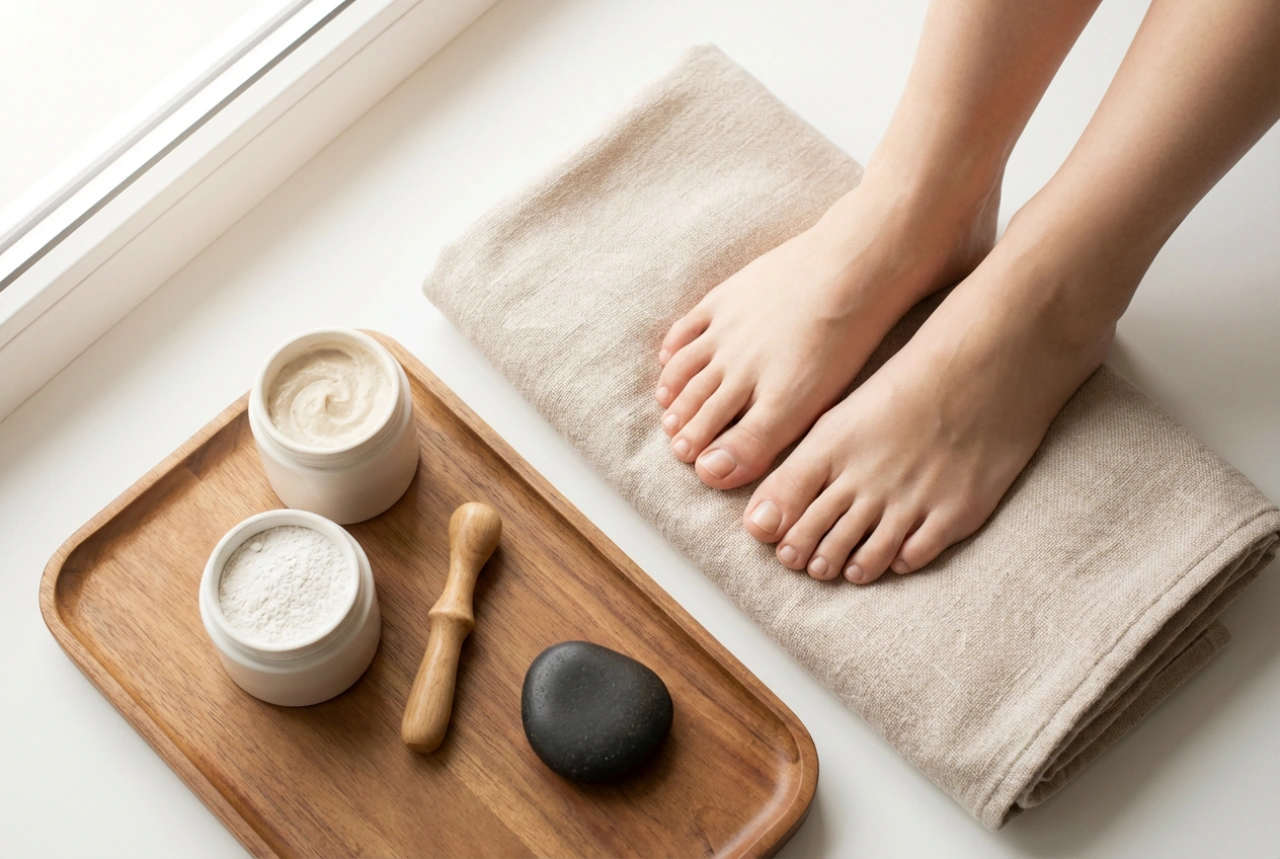 Japansk pedicure derhjemme: Trin-for-trin guide, pasta, pulver og massage