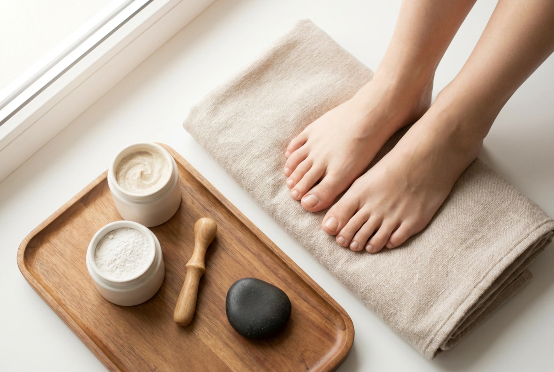 Japansk pedicure derhjemme: Trin-for-trin guide, pasta, pulver og massage
